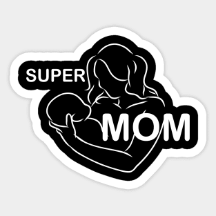 Supermom: A Tribute to Unconditional Love Sticker